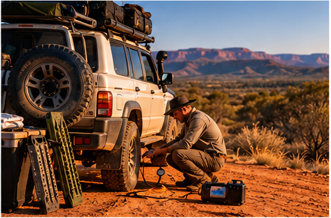 Preparing a vehicle and camp for remote Australian overland travel